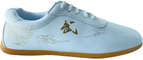 Kampfsportschuhe CHINESE, Leder, weiß 34
