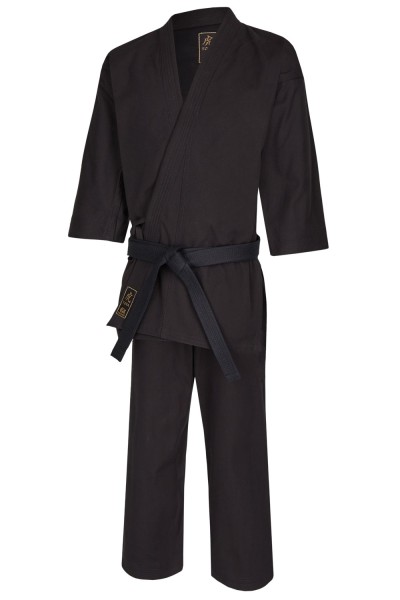 Karate Gi TORA BLACK 14oz Canvas 160