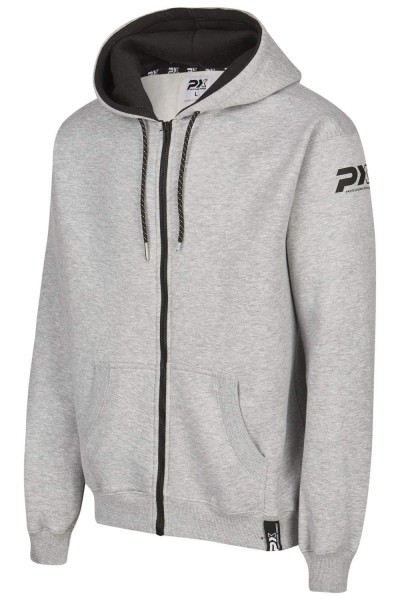 PX Hoodie Jacke grau schwarz