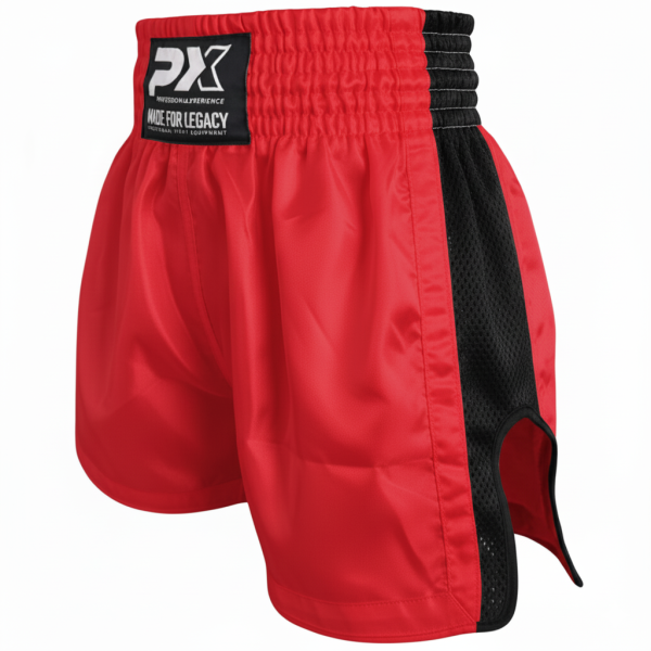 PX Legacy Thai Shorts , Mesh, rot-schwarz