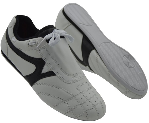 martial arts shoes ALLROUND, PU white