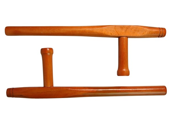 Paar Tonfa, rund, ca 51 cm