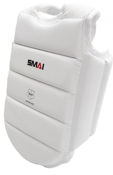 SMAI WKF Childrens Chestguard U14, white