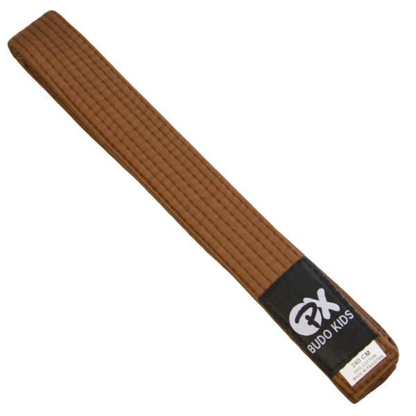 PX Budo Kids Softbelt, brown