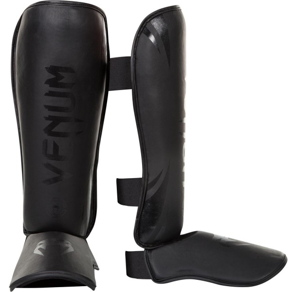 Venum Challenger Shinguards - Black/Black