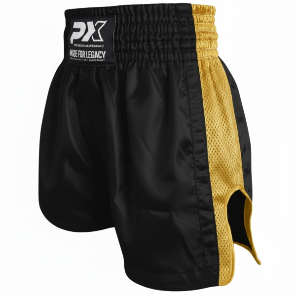 PX Legacy Thai Shorts , Mesh, schwarz-gold